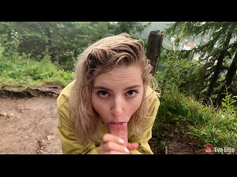 ❤️ ผู้หญิงกลืนน้ำเชื้อหลังจาก blowjob สาธารณะ - Eva Elfi แค่โป๊ ที่เรา ❌️